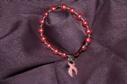 Awareness - Breast Cancer Pink/Silver